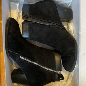 Style & Co Jenelle Suede Ankle Booties
